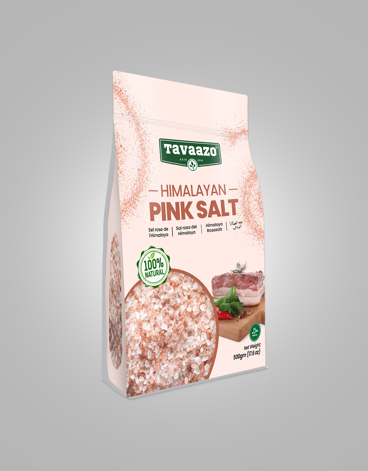 PinkSalt 500g Pouch