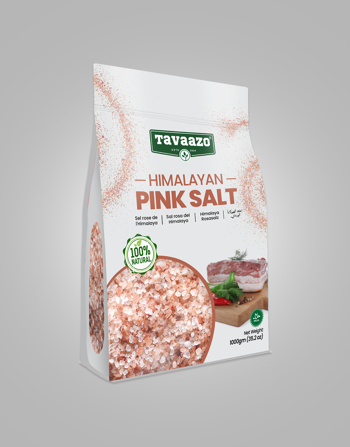 PinkSalt c-1kg Pouch